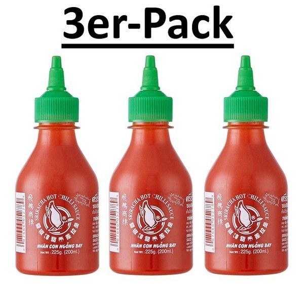 3Er-Pack Flying Goose Sriracha Chilisauce Original 200Ml-image