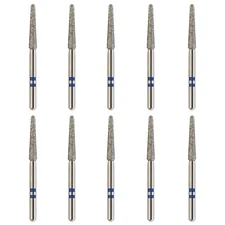 Zirconia Adjustment Dental Diamond Burs Round End Taper Z850/018M Medium Grit FG