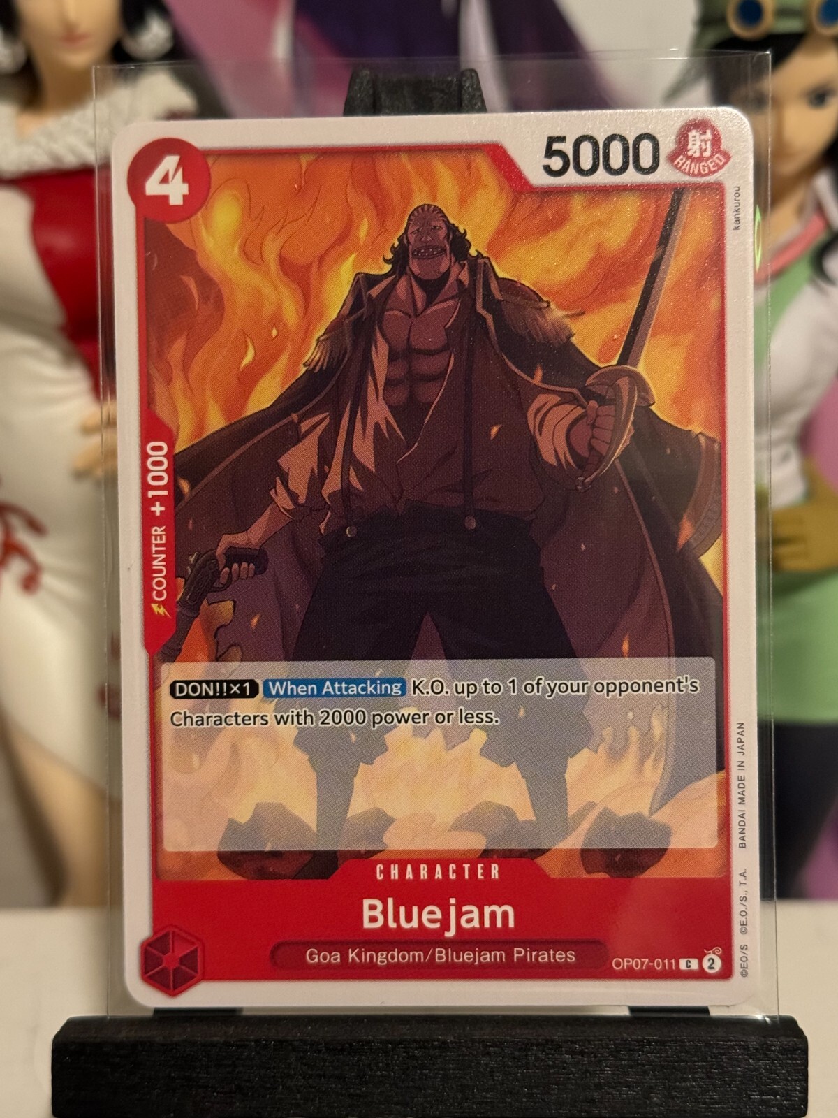 One Piece CG 4 Bluejam OP07-011 500 Years in the Future Common!