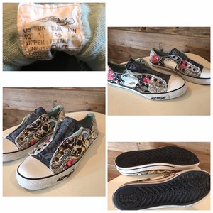 ed hardy slip on shoes