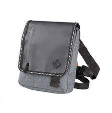 TUCANO URBANO BORSA BORSELLO MINI BEAK A TRACOLLA MARSUPIO IMPERMEABILE GRIGIO 