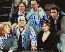 Taxi Cast Autographed 8x10 Photo Signed Reprint TV Show Danny DeVito