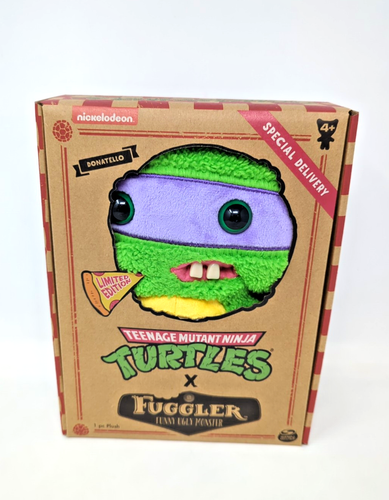 Fuggler Teenage Mutant Ninja Turtles Donatello Plush New Limited Edition TMNT - Photo 1/4