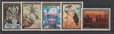 1974 Polynésie Français Carreaux 5 Valeurs MNH MF93781