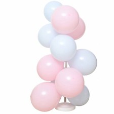 2 pcs 8 ft White Balloon Columns Stands Kit Set Wedding Party Decorations Sale