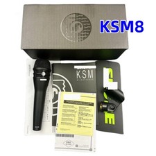 NEW KSM8 Dualdyne Dynamic Handheld Vocal Microphone Black KSM8 / B