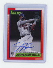 2025 Topps Justyn-Henry Malloy /10 Detroit Tigers Auto RC #90B2-JMY