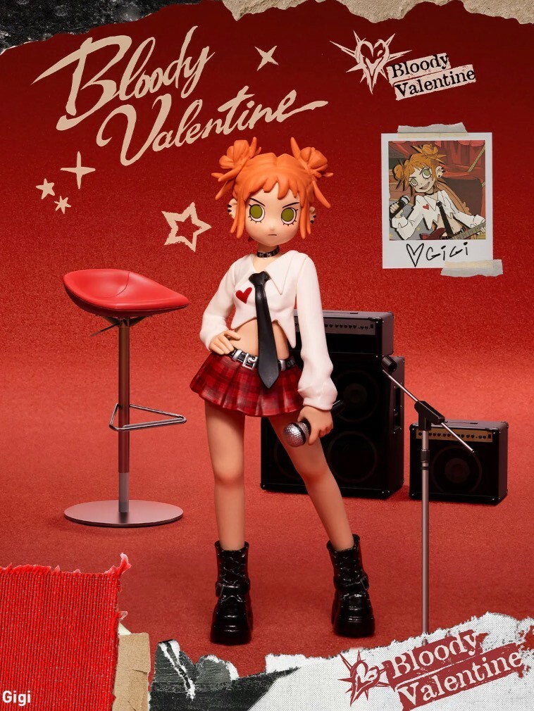 PEACH RIOT Bloody Valentine フィギュアセット Peach Riot Bloody Valentine Figures 2025 Limited Edition – TOYSEZ
