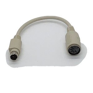 Kentek 6" Inch DIN 5 Male to Mini DIN 6 Female Cable Connector MIDI Din5 to Din6