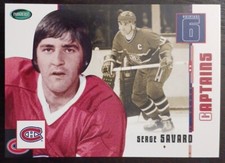 2003 - 2004 Parkhurst Serge Savard Original Six Canadiens #80 Hockey Card