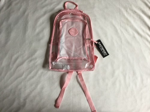 EASTSPORT Pink Trim \u0026 Clear/Transparent 