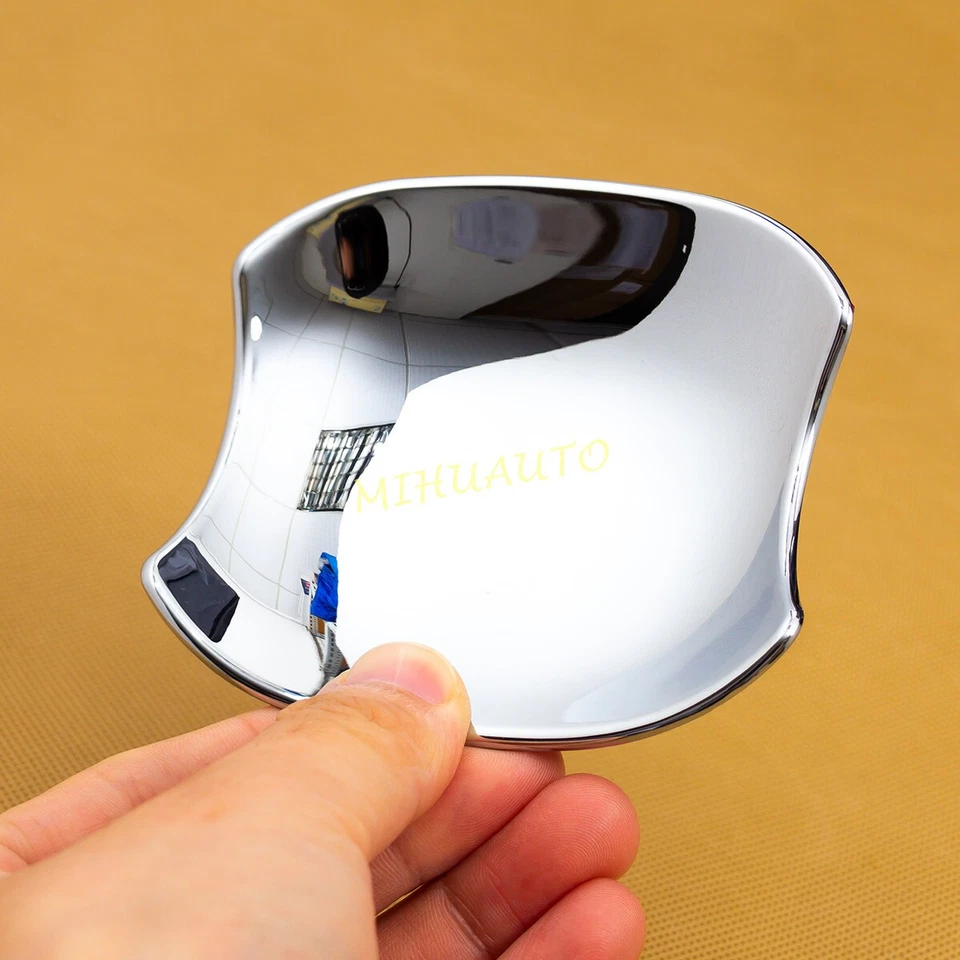 4x Adesivos Protetores de Copo Cromados para Maçaneta de Porta de Carro para Toyota Camry 2018-2025 - Imagem 4 de 4