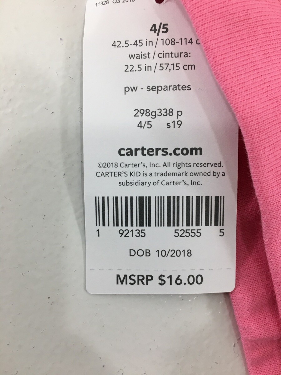 K Carters Girls Youth Mix & Match 3PC Lot Of Shorts & Flamingo Tee