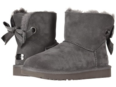 customizable bailey bow genuine shearling bootie