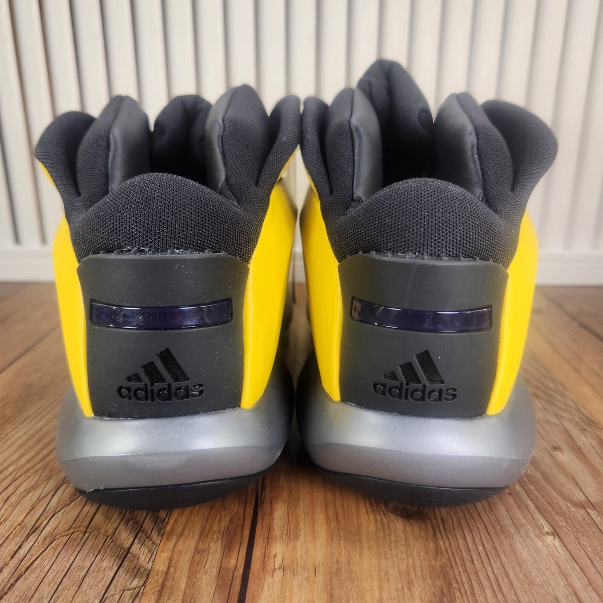 NEW Adidas Crazy 1 Sunshine Kobe Bryant Basketball Shoes GY3808 Size 8 Yellow Adidas Crazy 1 Sunshine 2022 GY3808 Men Sz 8 Yellow Kobe  main image 3