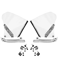 1968 1969 GTO Quarter Window Assembly w/Clear Glass Pair Right & Left New Dii