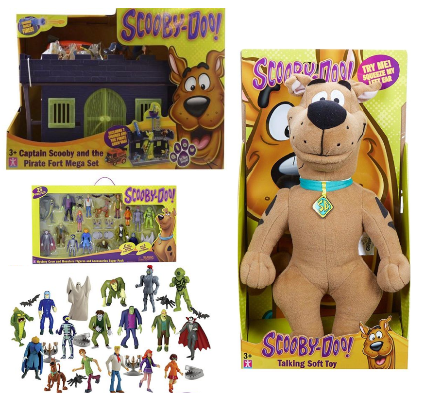 Scooby Doo Toys Figures Pirate Fort/Haunted Mansion/Soft/Mystery Crew  Monsters