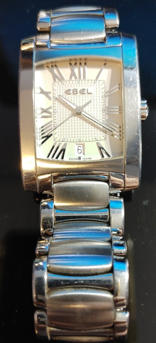 Ebel Brasilia Mens S/S Watch Model E9255M41/A087217-PRE-OWNED. | eBay