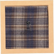 NEU! Seidenfalter Herren Einstecktuch kariert marine-mix