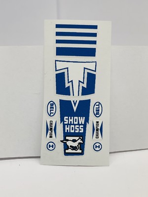 Hot Wheels Redline ( SHOW HOSS II ) ~PEEL & STICK DECAL SET~