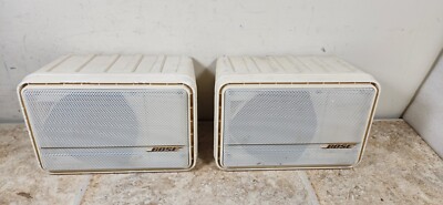 Vintage Bose Model 25 Surface Mount Speakers | 2.0 Channel | 5.25