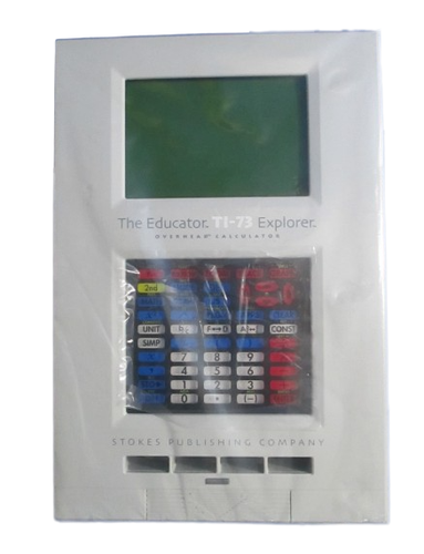 Texas Instruments The Educator TI-73 Explorer Overhead Calculator A++ Teach Tool - Picture 1 of 10