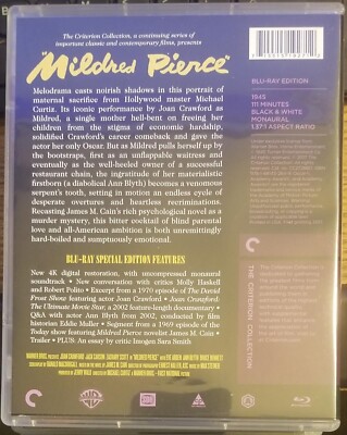 Mildred Pierce (Criterion Collection) (Blu-ray, 1945) 715515192712