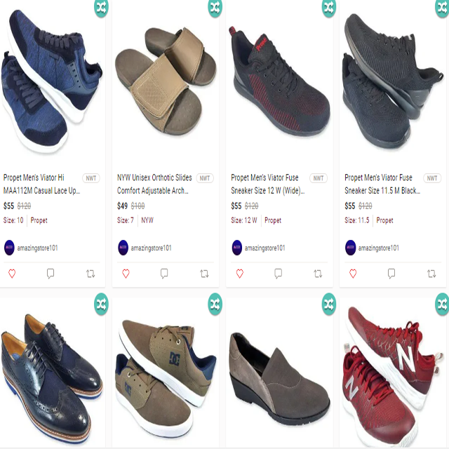 New arrivals on Shoes