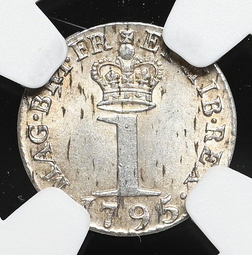 GREAT BRITAIN. George III, Silver Maundy Penny, 1795, NGC MS65 - Picture 2 of 4