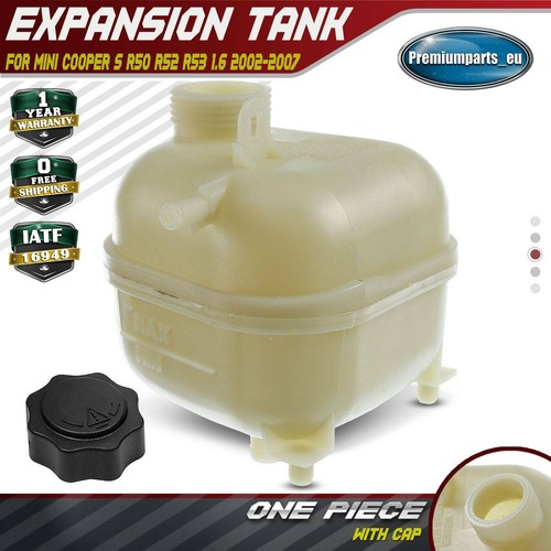 Coolant Expansion Tank Header Tank & Cap for Mini Cooper S R52 R53