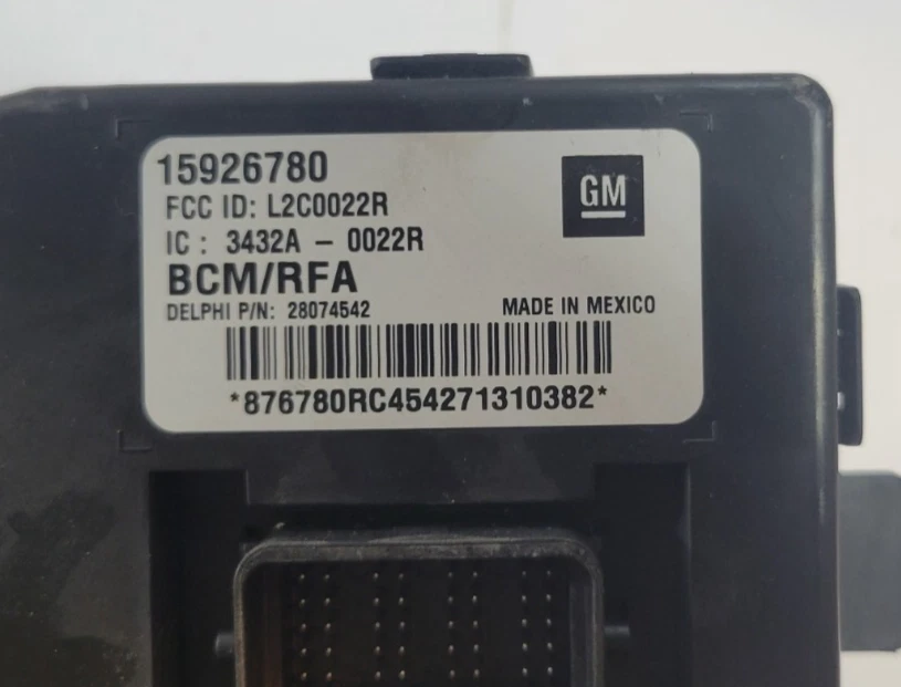 2006-2008 Chevy Colorado GMC Canyon GEM módulo corpo módulo unidade BCM 15926780 - Imagem 3 de 3