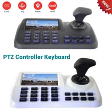 3D IP PTZ Controller CCTV PTZ Keyboard Joystick with 5 Inch  HD LCD Screen