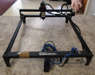 QQCASE  Laser Engraver, Laser Cutter Woodworking D-B10W 10W - Tested Working