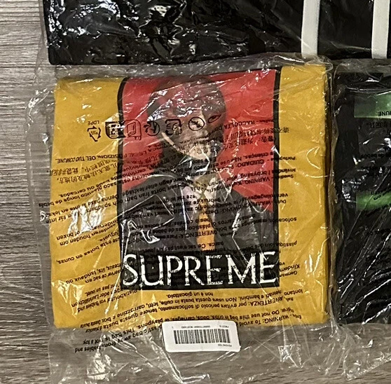 Tee Supreme American Psycho   moutarde taille L FW23 *EN MAIN ✅* Envoyer des offres ! ?