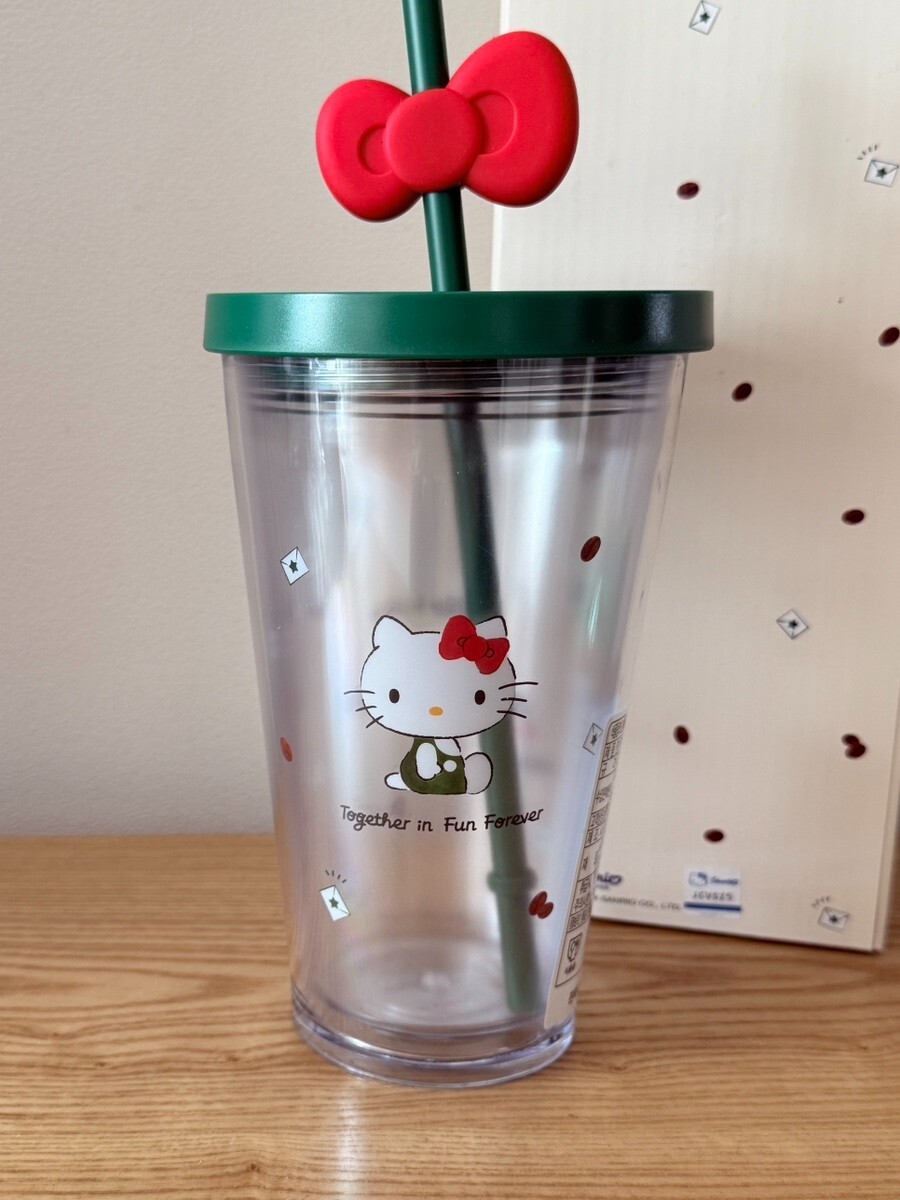 Starbucks x Hello Kitty] 2025 SS Hello Kitty Cold Cup 473ml (16oz
