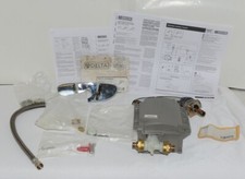 Delta 591LF LGHGMHDF Electronic Faucet Battery Operated No Grid Strainer Chrome