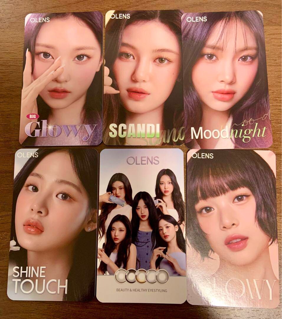 NewJeans OLENS Promotion Benefits Official Postcard Complete