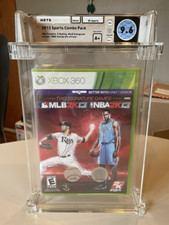 Kevin Durant NBA 2K13 WATA 9.6 A+ MINT SEALED Xbox 360 David Price MLB 2K13 DUAL