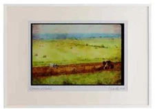 Quebec Rustic 262090 Farmland Watercolour Picture Frame