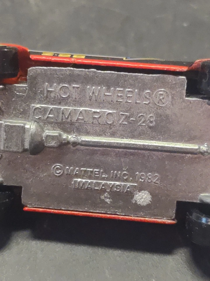Camaro Z28 1982 Hot Wheels vintage Foto 4 de 4