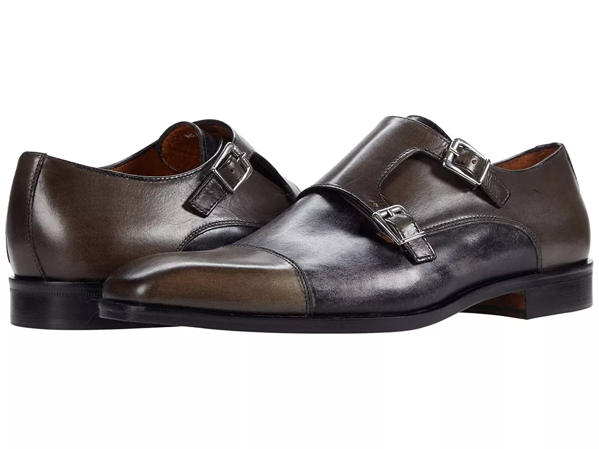 Man s Oxfords Massimo Matteo Two Tone Double Monk