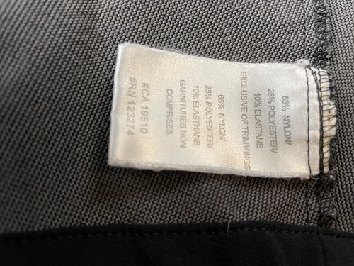 Lolë Soft-Shell Full Zip Jacket Women's Size 6 Black Wicking SPF Antibacterial - Picture 10 of 19
