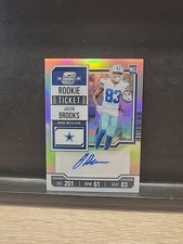 2023 Panini Contenders Optic Ticket Jalen Brooks #175 Rookie Auto RC