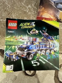 LEGO Star Wars 7256 & LEGO 7066 Alien Conquest  Manuals Lot