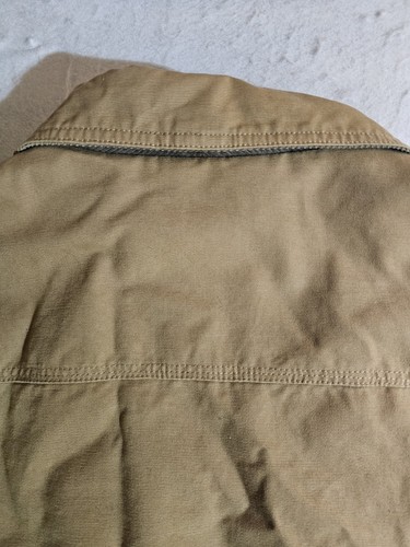 Cappotto uomo Guide Gear Field testato coperta foderata con bottoni tela lavoro taglia Med - Foto 9 di 10