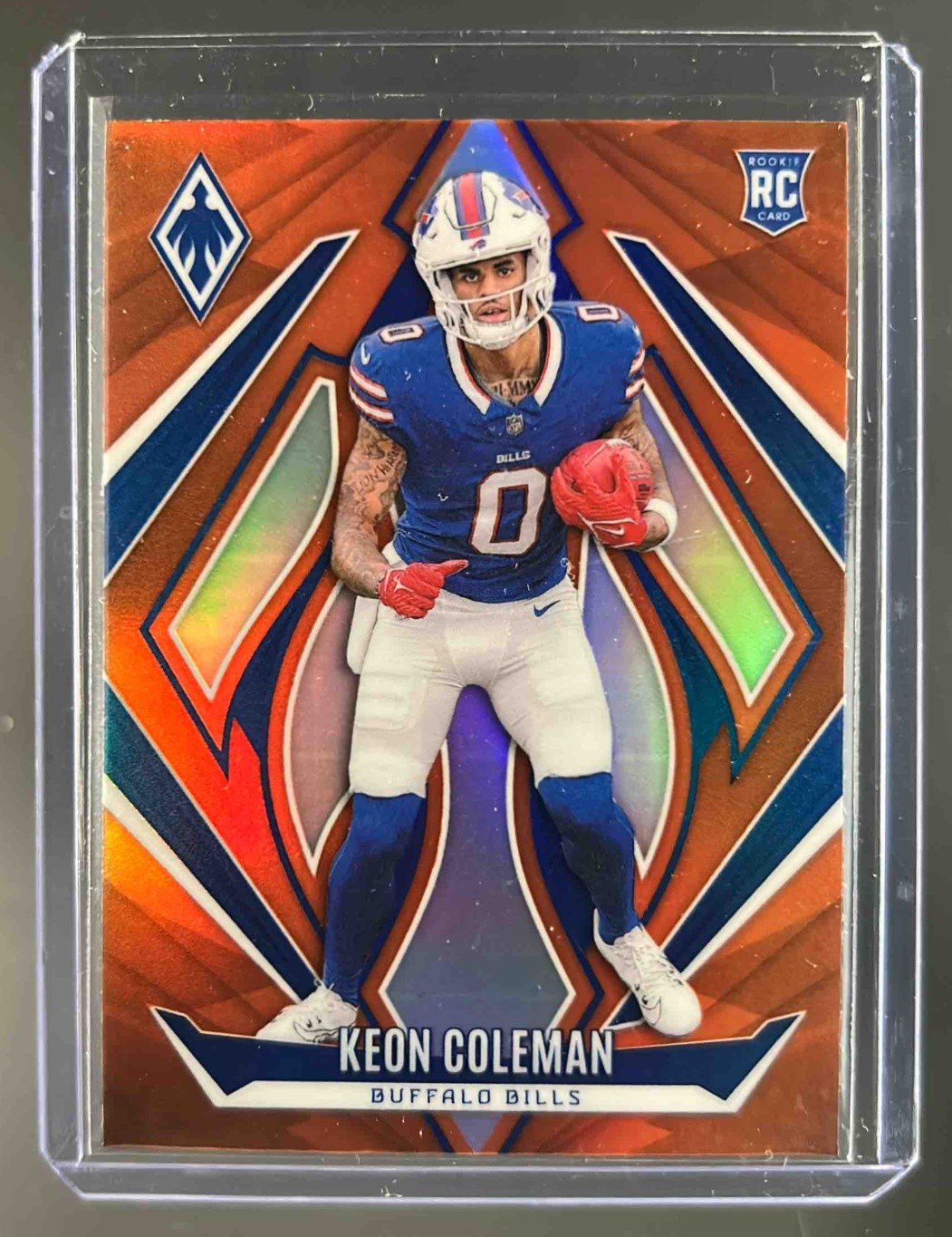 Keon Coleman 2024 Panini Phoenix #213 Orange Rookie RC