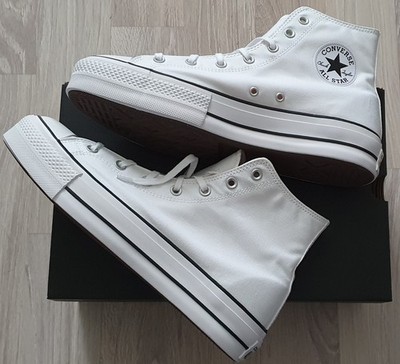 Converse Chuck Taylor ALL STAR Lift Hi Weiß Größe 45 NEU Unisex Sneaker