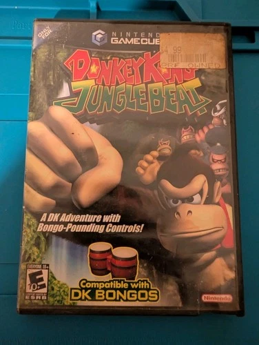 Donkey Kong Jungle Beat Nintendo GameCube Complete CIB Tested