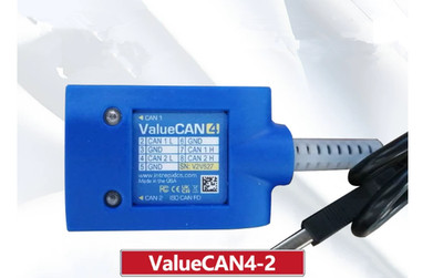 1pcs NEW Intrepidcs 2-way CAN FD to USB interface adapter ValueCAN 4-2