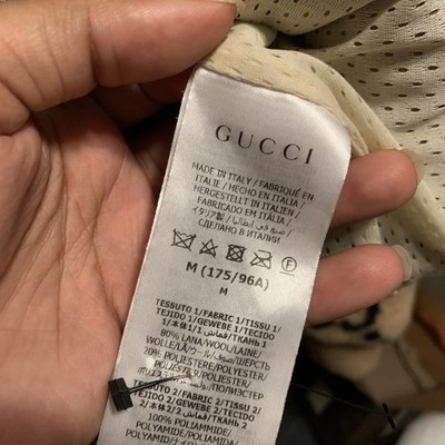 AUTHENTIC GUCCI BEIGE GG WOOL SHERPA FLEECE PULLOVER MONOGRAM